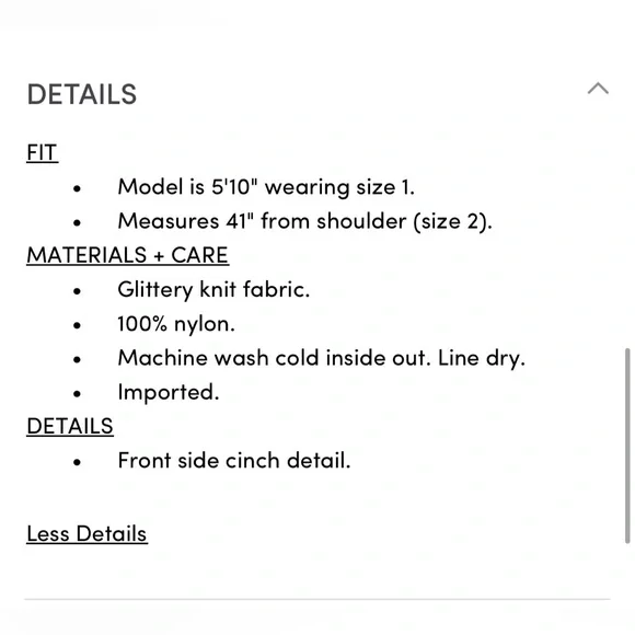 NWT At the Knee Glitter Knit Cinched Bodycon Skirt - Picture 2 of 4